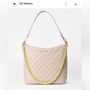 NWT MZ Wallace Crosby Hobo in Buff